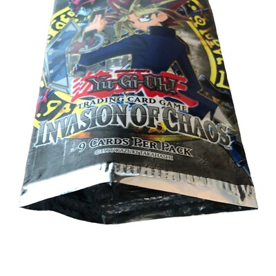 Yugioh IOC Invasion Of Chaos Booster Pack EMPTY Wrapper NO Cards Vintage | eBay Yugioh IOC Invasion Of Chaos Booster Pack EMPTY Wrapper NO Cards Vintage | eBay