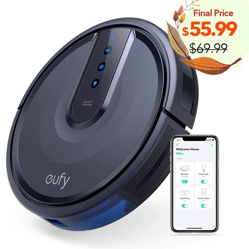 eufy RoboVac 25C Robotic Vacuum Cleaner Wi-Fi Smart Automatic Sweeper Robot APP