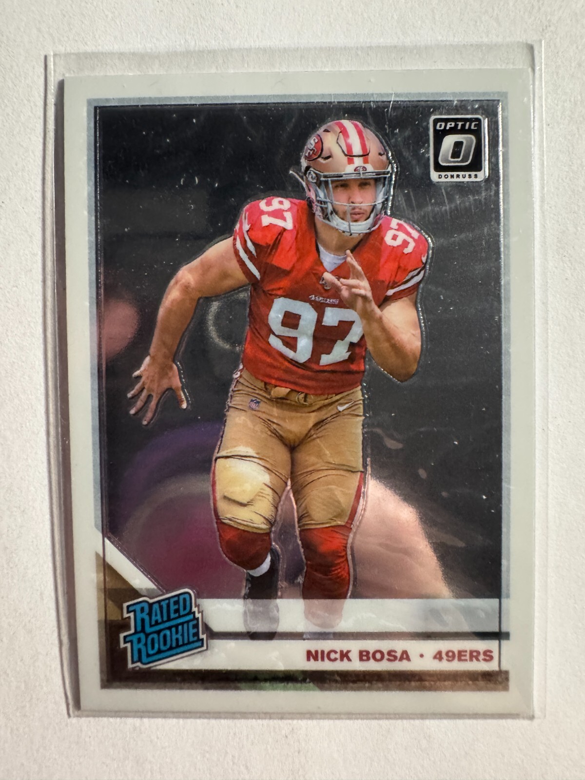 K261,361 - 2019 Donruss Optic #168 Nick Bosa RR RC