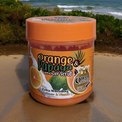 R & D Care Orange & Papaya Glutathione Vitamin C Salt Scrub 700g