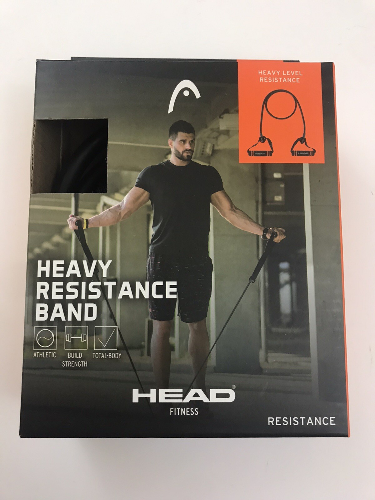 Head Fitness Heavy Resistance Band New