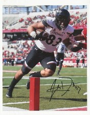 JOSIAH DEGUARA Signed/Autographed CINCINNATI BEARCATS. 8x10 Photo w/COA