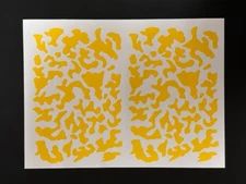 Multicam Carry 6"x8" - High Heat Vinyl Stencil for Cerakote, DuraCoat, etc