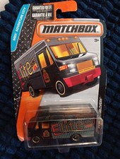 2015 Matchbox Express Delivery MBX Adventure City Diecast Black Elite NEW