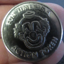 VINTAGE - FUN TIME U.S.A. - ACTION TOKEN