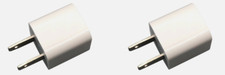 2pcs - OEM Apple 5W USB Wall Charger Power Adapter For iPhone