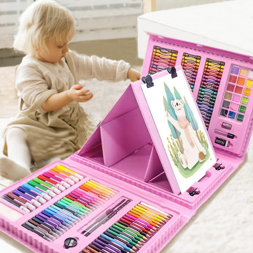 208 PCS Art Supplies, Drawing Art Kit for Kids Adults Art Set with Double Sided 7445033325363 eBay
