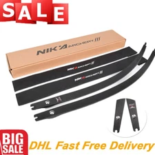 NIKA ARCHERY N3 Carbon Fiber Limb 68" 70" Recurve Bow Limbs Progress Series