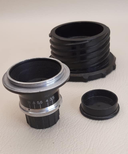 Lens USSR INDUSTAR 50 U 3.5/50mm MOUNT M39 Super Macro Lens - Picture 2 of 13