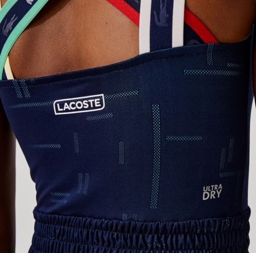 Lacoste SPORT Wraparound Dress Size 32 New No Tags , No Shorts - Picture 3 of 8