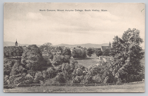 Postcard 1908 Mount Holyoke College North Campus in South Hadley, MA. - 第 1/2 張圖片