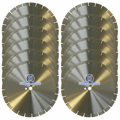 14'' Diamond Saw Blade (12 Pack - $29 each) Concrete / Masonry / Stone - PREMIUM