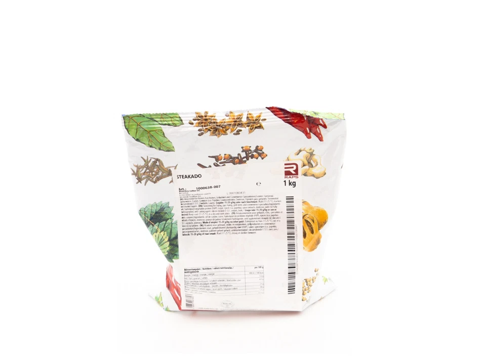 1 Kg Raps Steakado Gewürzmischung Grillgewürz