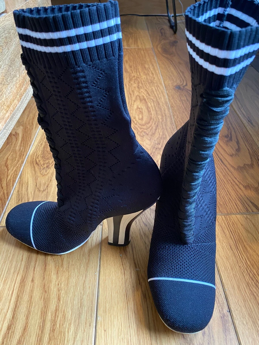 Fendi rockoko sock boots Clearance