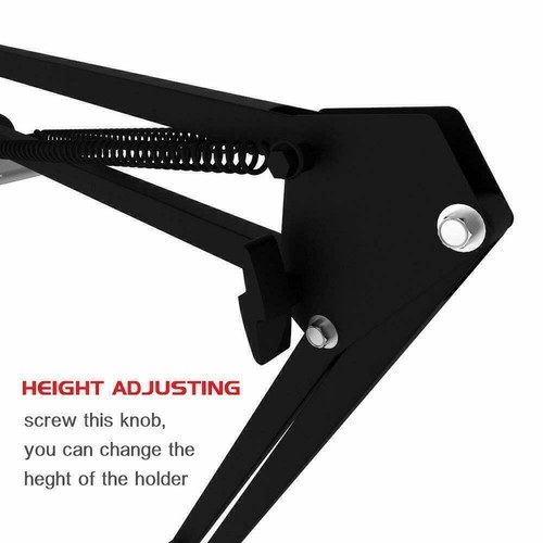 360° Universal Adjustable Floor Stand Holder For iPad/Tablet/Phone 4-12.9" inch - Picture 17 of 19