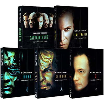 Star Trek Fan Collective (Captain's Log / Time Travel / Borg / Klingon / Q)New