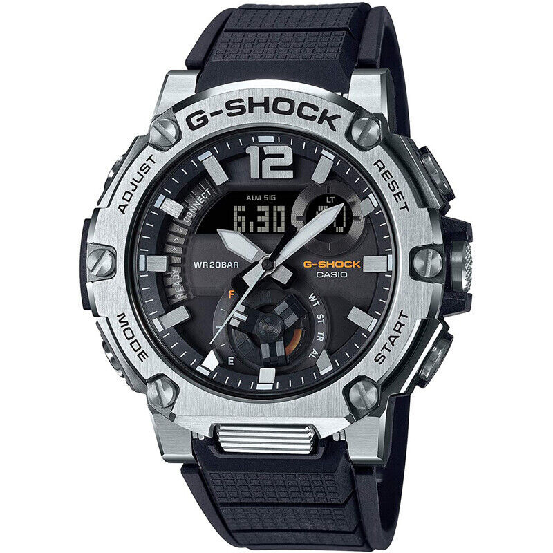 Casio G-SHOCK G-STEEL GST-B300 50mm Silver Resin