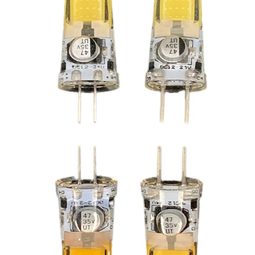 5X G4 Gy6.35 Led Bulb Warm White Light Dc24v Dc12v Bulbs Cool White Cob 5w Home - Picture 3 of 11