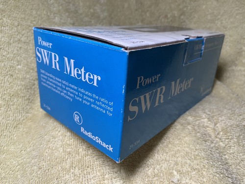 RadioShack Power/SWR Meter for CB & HAM Tuning 21-534 up to 2000 watts W/ Box - Zdjęcie 7 z 11