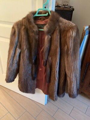 Veste En Vison Véritable D'élevage T36/38 - Occasion En Parfait état - Vintage