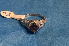 Ring Bomb Party-Sterling Catch A Unicorn iolite  Ring Size 9 New