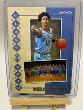 Ja Morant 2019-20 Panini Hoops NBA Basketball Class Of 2019 #9 Rookie