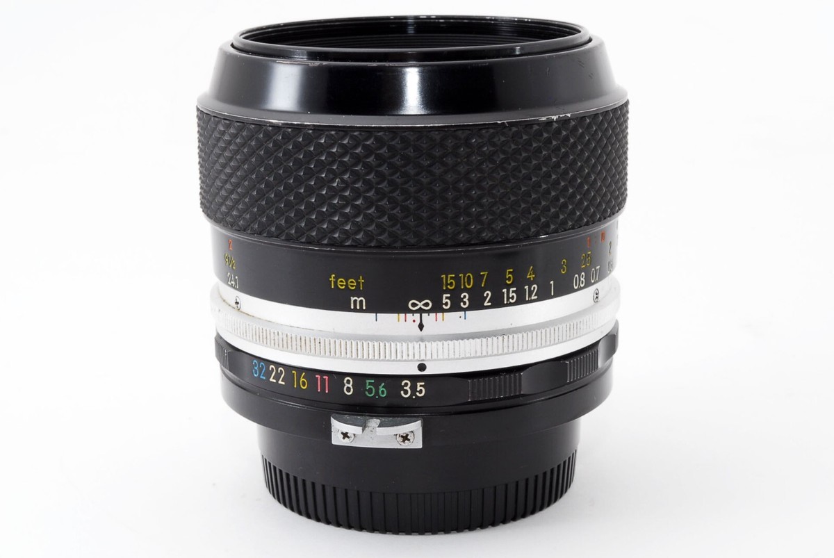 Nikon Micro Nikkor P.C Auto 55mm f3.5 Non-Ai MF Lens JAPAN Nikon Micro Nikkor P.C Auto 55mm f3.5 Non-Ai MF Lens JAPAN