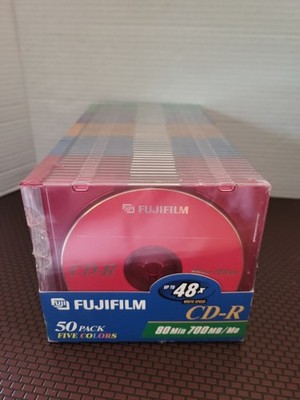 Fujifilm CD-R 50 pack 5 Colors80 Min 700 Mb