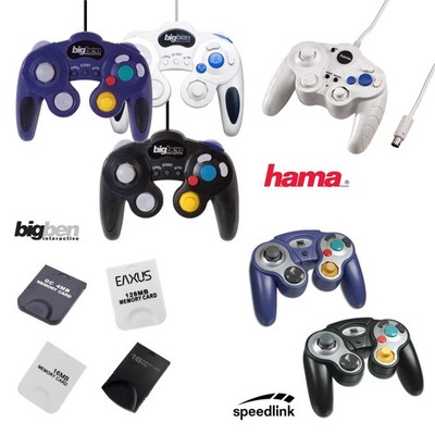 Nintendo GameCube Zubehör Auswahl    Controller, Kabel, Memory