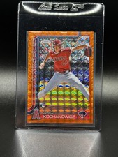 2025 Topps Chrome - Jack Kochanowicz #121 Orange Geometric Refractor /25 (RC)