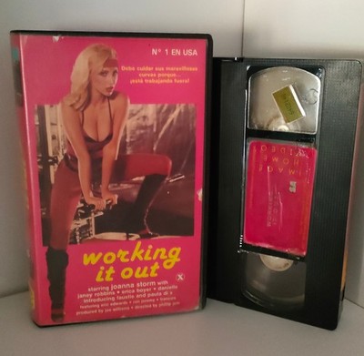 VHS WORKING IT OUT (1983) - JOANNA STORM, ERICA BOYER, RON JEREMY