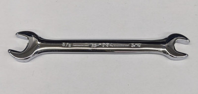 Armstrong 5/16'' & 3/8'' Open End Wrench Full Polish 26-034 USA