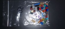 Lego Mixed Small Building Toy Parts Lot Assorted Bricks Plates Studs Gems Bag
