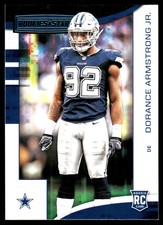2018 Panini Rookies Stars GREEN Foil Dorance Armstrong 183 Dallas Cowboys