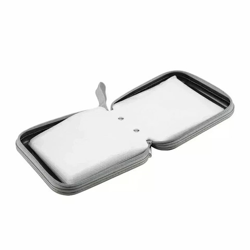 40 CD DVD Disc Wallet Storage Holder Carry Case Sleeve Bag Plastic UK - Afbeelding 5 van 5