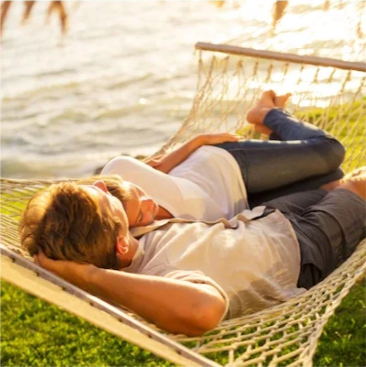 Style Selections Key West Hammocks Oatmeal Rope Hammock - Image 3 of 4