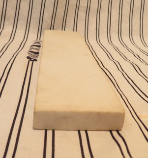 Vintage Arkansas Hard White 8 Inch Razor Knife Hone Sharpening Stone