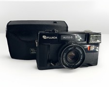 Fujica Auto-5 35mm Camera Film Point-N-Shoot Built-in Flash - Parts Only
