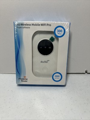 Mobile Router 4G Wireless Mobile WiFi Pro Super Software 300Mbps USB-C