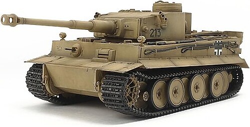 Tamiya German Heavy Tank Tiger I - Plastic Model Military Ve