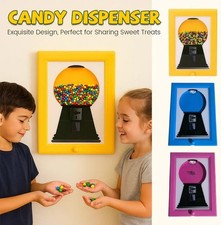 Wall Mounted Gumball Machine - in Picture Frame, Handy Sweet Candy Dispenser