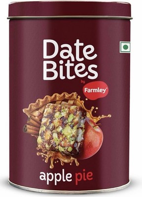 Farmley Apple Pie Date Bites | Pack of 10 I Dates Barfi