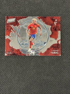 2026 PANINI PLAYER OF THE DAY LAMINE YAMAL RARE PRIZM Color Splash #97/99 SSP