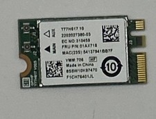 GENUINE LENOVO THINKPAD E470 E475 E570 E575 WIRELESS WIFI CARD 01AX718 TESTED