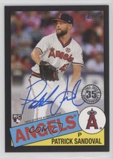 2020 Topps 1985 Baseball Black 38/198 Patrick Sandoval #85A-PS Auto z3a