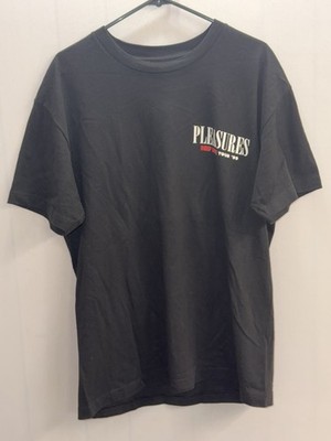 Pleasures Deep Love Tour 99 T Shirt Mens Large Black Graphic Tee