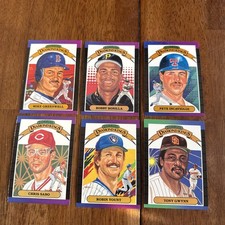 1989 Donruss Baseball DIAMOND KINGS Complete 27 Card Set! Includes Checklist!!