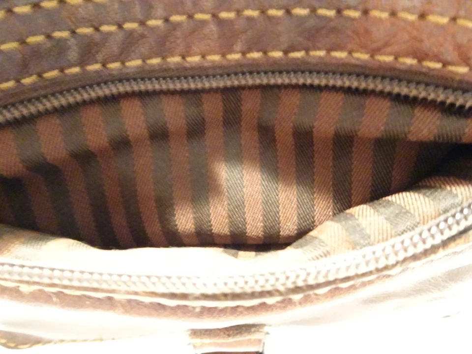 Bolso Bandolera Jack Georges Voyager Cuero Marrón Country Rústico Foto 3 de 4