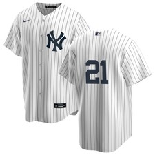 New York Yankees Paul O'Neill #21 Nike White Home Official MLB Player Jersey