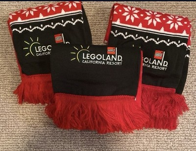 Legoland California Christmas Scarf  new.   never used. ONLY ONE LEFT  fast ship